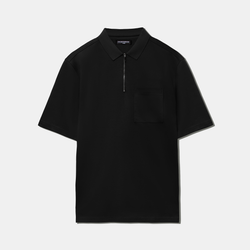 Men s Get Up Zip Up Polo Shirt Straightforward