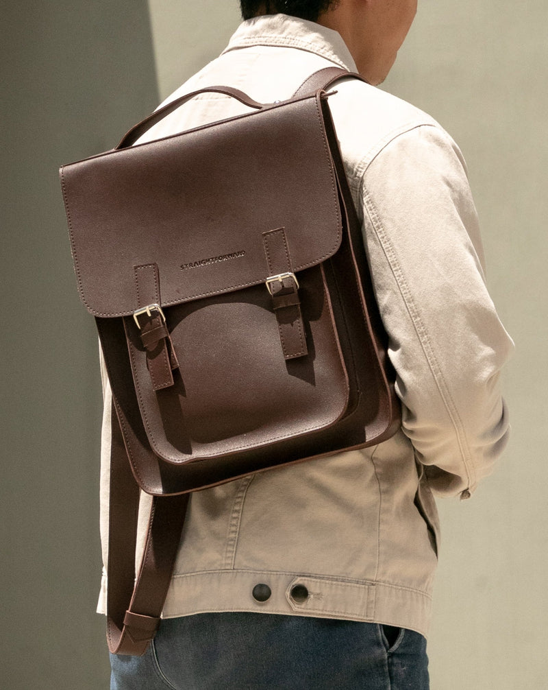 D. V. L. Portrait Satchel Backpack